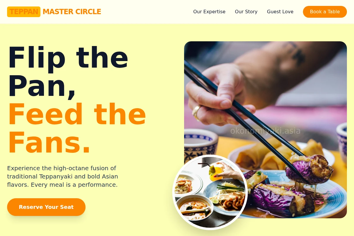 Cuisine Asian Fusion Food