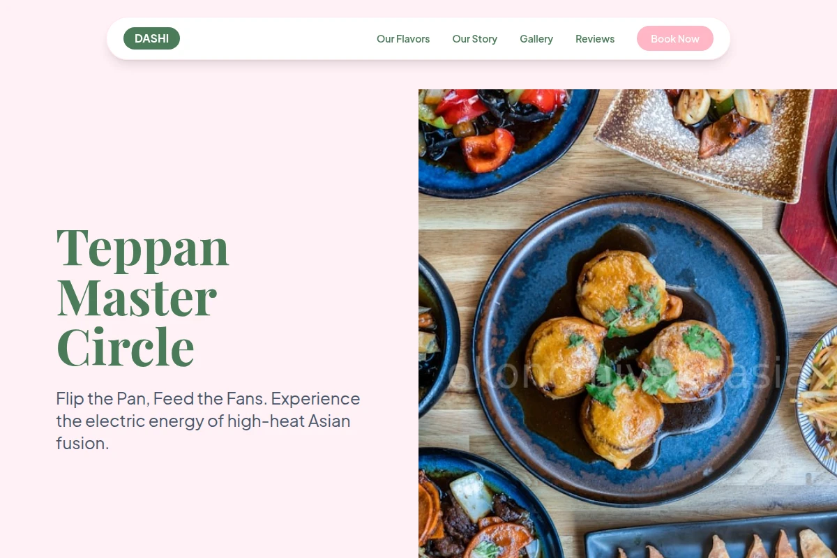 Dashi Asian Fusion Food
