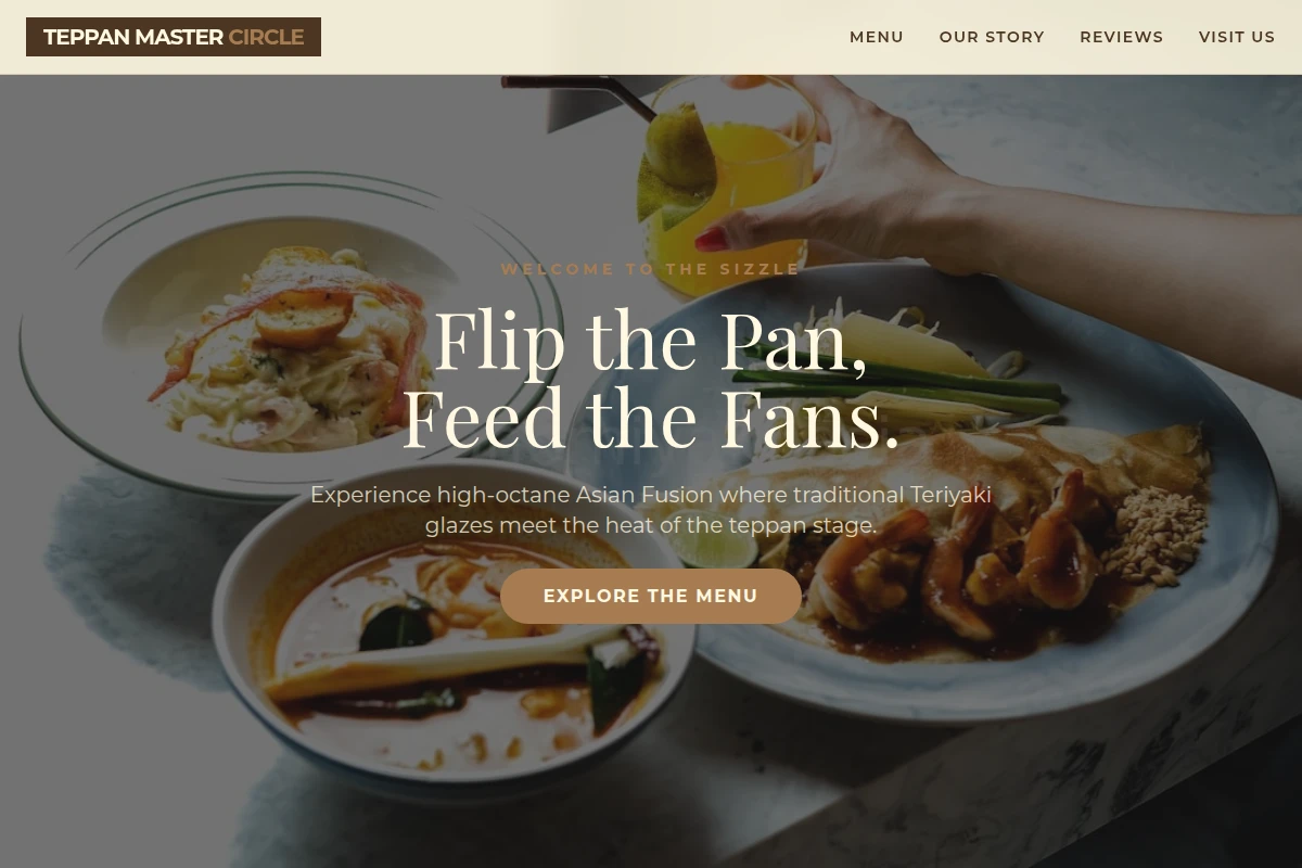 Teriyaki Asian Fusion Food