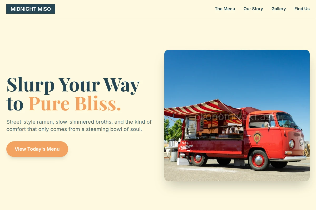 Ramen Food Truck