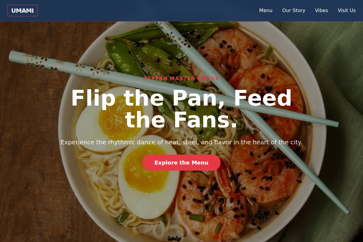Umami Japanese Food