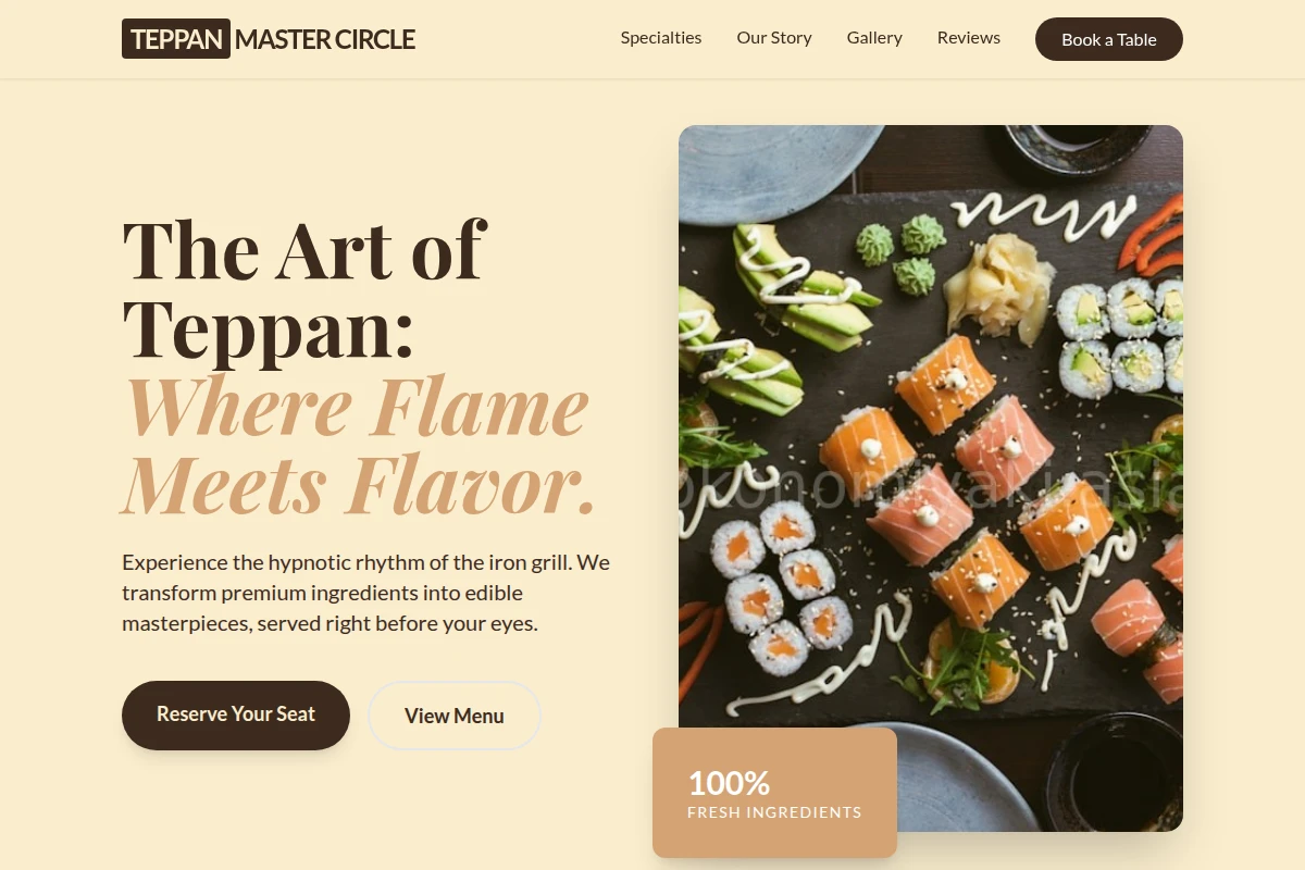 Artisan Japanese Food