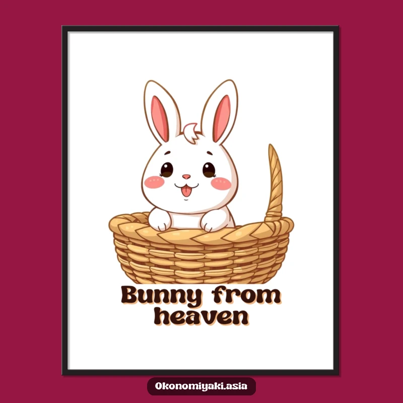 Downloadable Cute Art: Funny Bao Bun Print