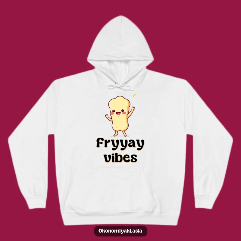 Cozy Dance Party Funny Hoodie: Wiggling Tempura Fun
