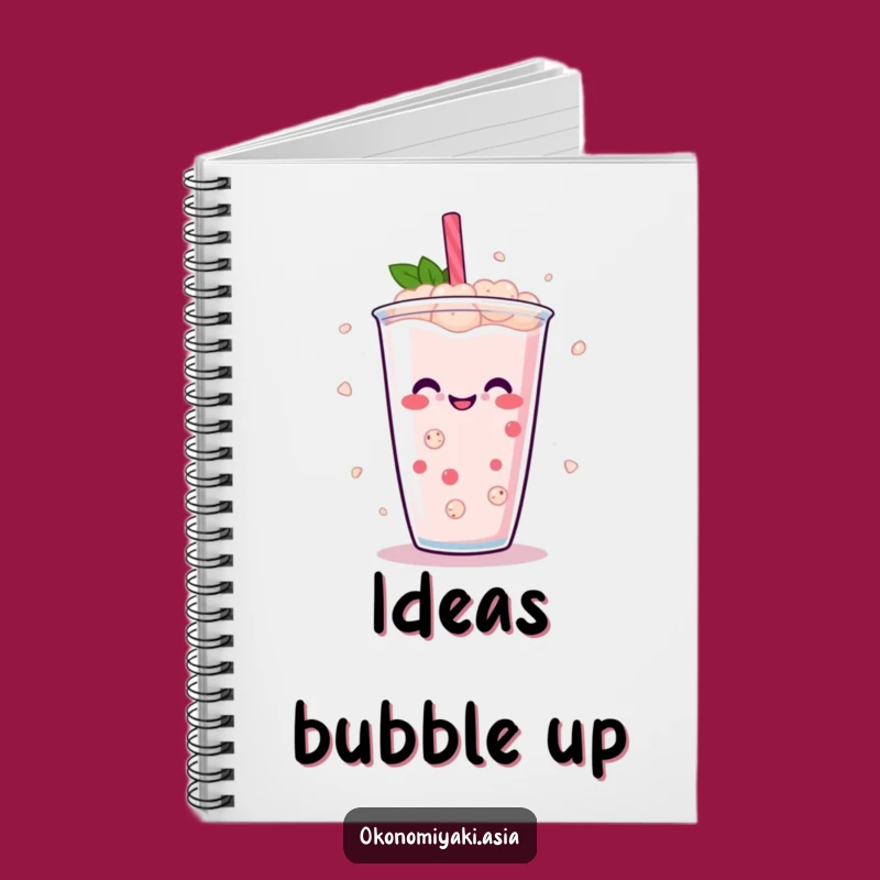 Funny Boba Dance Notebook: Jot Down Ideas with Dancing Pearls in Style