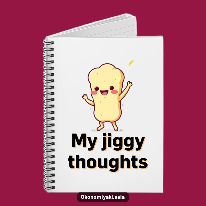 Tempura Moves Funny Notebook: Wiggling Character Journal